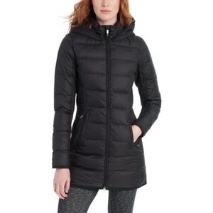 Lole Gisele Black Down Soft Puffer Coat Large L